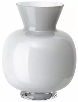Rosenthal Anna Lightgrey Glass Vase 24cm