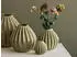 Broste Copenhagen Wide Vase L Dry sage 30cm