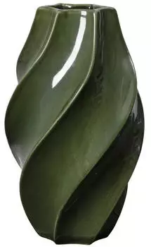 Broste Copenhagen Odette Vase hunter green 32cm