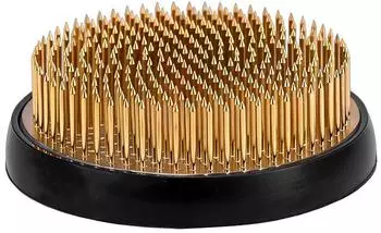 Blomus Hari Steckigel, M, schwarz / gold