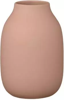 Blomus Colora Vase Keramik, indian tan, S, &Oslash; 10,5 x 15 cm (64650)