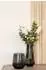 Fink LINEA Vase/Windlicht, Opalglas, grau, H28cm Ø24cm