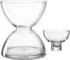 Leonardo Diabolo Vase mit Einsatz, Glas, transparent, 19cm (025644)