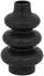 Atmosphera Clothilde Vase aus Keramik, schwarz, 25cm