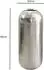 Wohnling Dekovase rund, Aluminium, silber, 45cm (WL7.466)