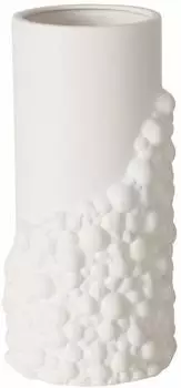 Boltze Bule Vase aus mattem Ton, 30,5cm