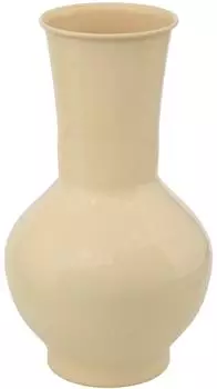 Atmosphera Kian Vase Metall gelb, H34,5cm