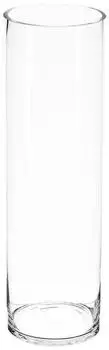 Atmosphera Zylindrische Vase, Glas, H50cm