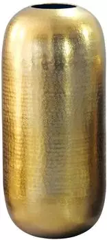 Wohnling Dekovase rund, Aluminium, gold, 45cm (WL7.467)