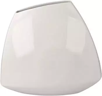 Goebel Kaiser Porzellan Thore Vase, wei&szlig; glasiert, 21cm (14005831)