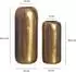 Wohnling Blumenvase 2er-Set Zylinder, Aluminium, gold (WL7.173)