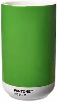 Pantone Mini Porzellan Vase gr&uuml;n, 500ml (Green 3539 C)