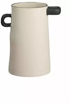 ASA Rayu Vase, natur/beige/schwarz, H 21,5 cm (84003130)