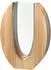 Leonardo Legno Vase Glas und Holz, braun, 28cm (025655)