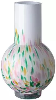 Fink Henny Dekovase Opalglas, bunt, 24cm