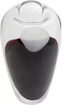 KARE Vase "Balance" Glas, transparent, H:36cm (77748339-0)