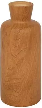 Atmosphera Vase SAO Keramik, Holzoptik, 30cm