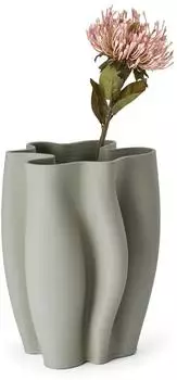 Philippi Floree Vase, 3D-Druck, wellenförmig, 28cm