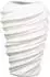 Casablanca Twist Vase Porzellan, weiß glänzend, 27cm (56353)