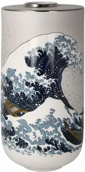 Goebel Vase Hokusai – Die Große Welle, bunt (67-075-12-1)
