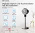 Be Cool BC18STTIDC Ventilator 2 in 1 Stand- und Tischventilator schwarz (BC18STTIDC)