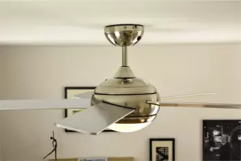 Vaxcel Fresco 112cm Deckenventilator Nickel Silber Kiefer – Drei Leistungsstufen regeln die Luftzirkulation nach Bedarf
