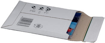 Smartboxpro CD/Jewelcase-Versandtasche Wellpappe SK weiß (210110125)