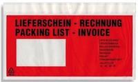 Anton Debatin 722182 Dokumententaschen DL Lieferschein-Rechnung rot/schwarz...