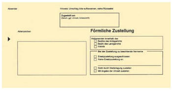 RNK Postzustellungsumschläge Din Lang ohne Fenster gelb (2045)
