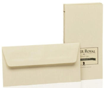 Rössler Papier Paper Royal Din Lang ohne Fenster chamois 20 Stück (2033831008)