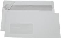 Briefumschlag Din Lang 220 X 110 Mm (b X H) Mit Fenster 80g/m2 Mit Haftklebung Papier