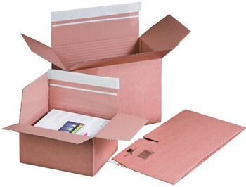 Smartboxpro Pro Versandkarton Fixkarton braun bis DIN A5+ 229x164x50-115mm Pappe 10 Stück (211105020)