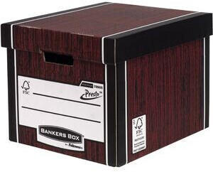 Bankers Box by Fellowes Archivcontainer Premium für Ordner braun 10 Stück