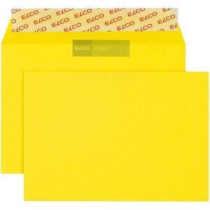 Elco Briefumschläge 18832.72 C6 gelb ohne Fenster 250 Stück