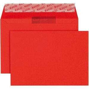 Elco Briefumschläge 18832.92 C6 rot ohne Fenster 250 Stück