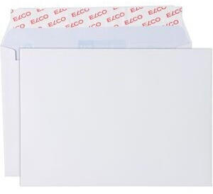 Elco Briefumschläge Office C6 weiß ohne Fenster 100 Stück