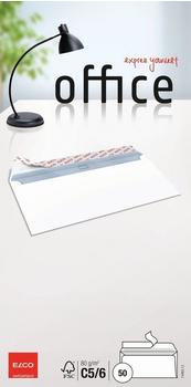 Elco Briefumschläge Office DIN lang+ weiß ohne Fenster 50 Stück