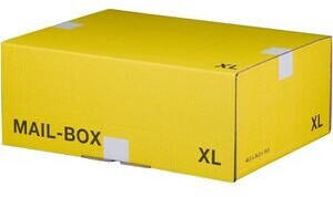 Smartboxpro Mail-Box Gr. XL gelb 460 x 333 x 174mm 20 Stück
