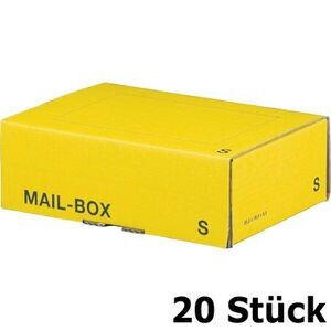 Smartboxpro Mail-Box Gr. S gelb 249 x 175 x 79mm 20 Stück