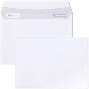 Clairefontaine Briefumschläge 5666C C6 weiß ohne Fenster 100 Stück