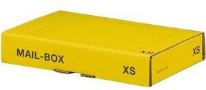 Smartboxpro Mail-Box Gr. XS gelb 244 x 145 x 43mm 20 Stück