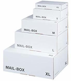 Smartboxpro Mail-Box Gr. XS weiß 244 x 145 x 43mm 20 Stück