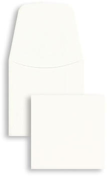 Blanke Briefhüllen GmbH Münztüten 50x50mm 100g/qm ohne 100 Stück weiß (2502103)