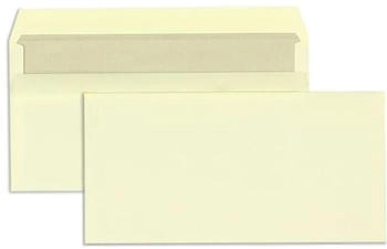 Blanke Briefhüllen GmbH Briefumschläge DINlang 80g/qm selbstklebend 1000 Stück chamois (250267)