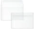 Blanke Briefhüllen GmbH Briefumschläge Offset transparent C6 100g/qm HK 100 Stück weiß (2501094)