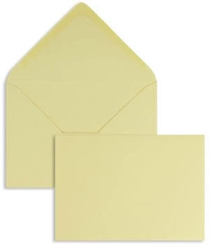 Blanke Briefhüllen GmbH Briefumschläge 110x156mm 120g/qm gummiert 100 Stück korn (2502325)
