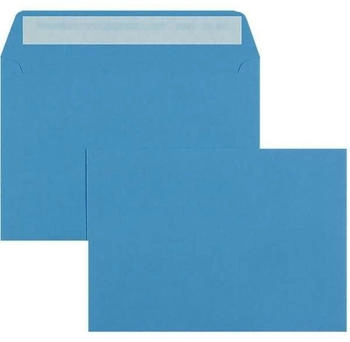 Blanke Briefhüllen GmbH Briefumschläge C4 120g/qm haftklebend 100 Stück königsblau (250639)