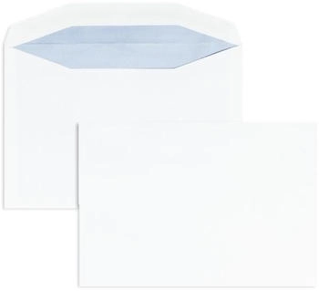 Blanke Briefhüllen GmbH Kuvertierhüllen 162x235mm 90g/qm gummiert 500 Stück weiß (2504557)