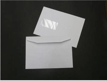 Blanke Briefhüllen GmbH Kuvertierhüllen 176x250mm (DIN B5) 80g/qm gummiert Fenster 500 Stück weiß (250331)