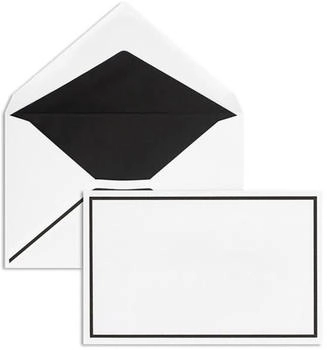 Blanke Briefhüllen GmbH Trauerumschläge 116x180mm 90g/qm gummiert 100 Stück weiß gehämmert (2501683)